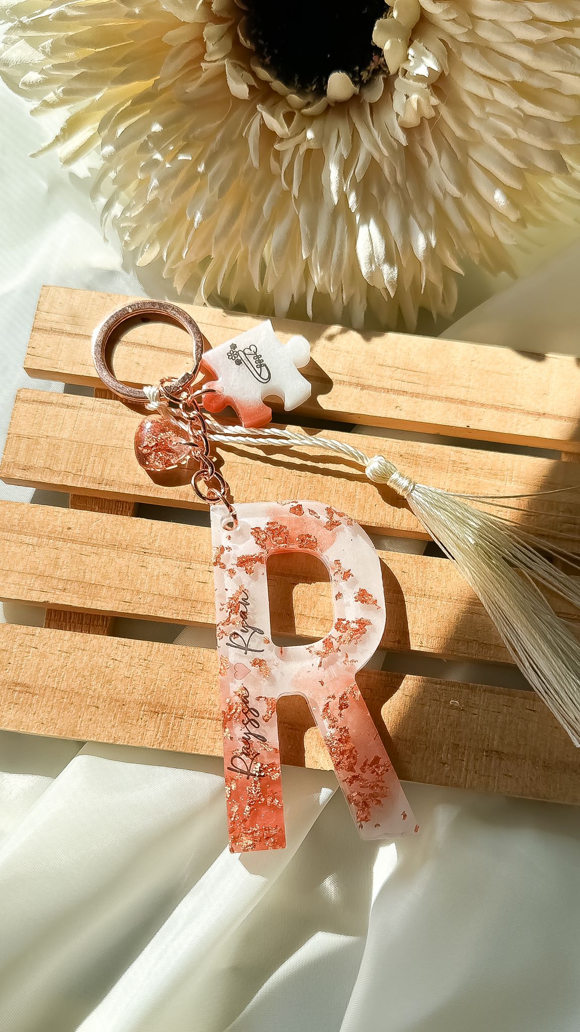 Keychain High Letter CUSTOM-MADE