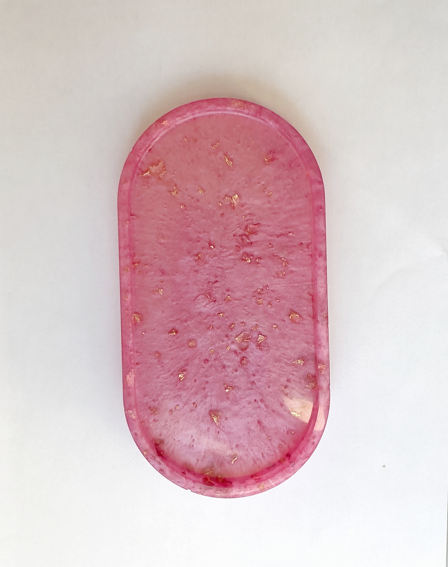 SerenityGlow Resin Elegance Tray- OVAL TRAY